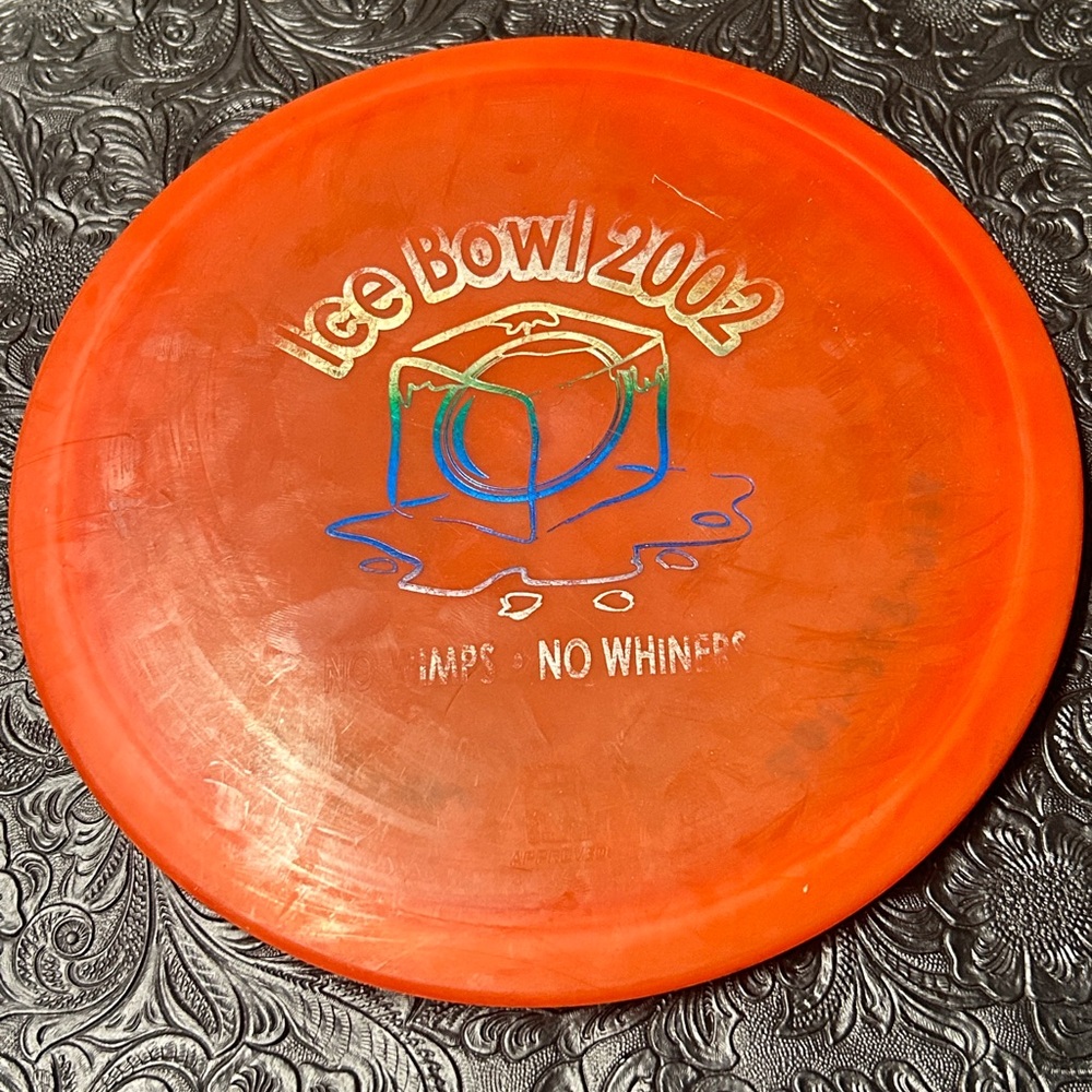 Ice Bowl 2002 Orange Discraft Disc Golf Disc (Mold ??, Leopard is almost exact)
